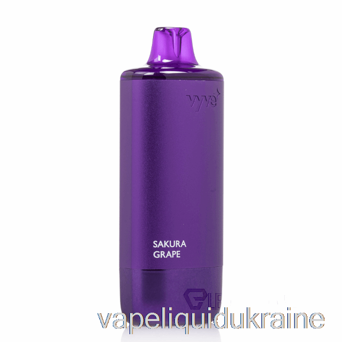 Vape Liquid Ukraine Vyve 10000 Disposable Sakura Grape